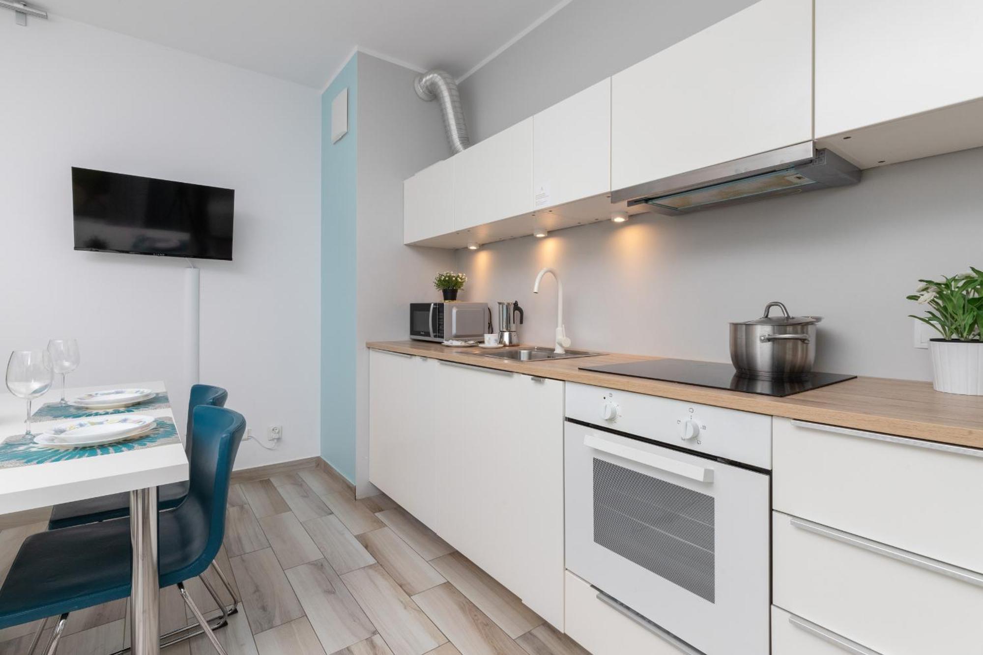 גדנסק Pastel Lawendowe Wzgorze Studio With Balcony And Parking By Noclegi Renters מראה חיצוני תמונה