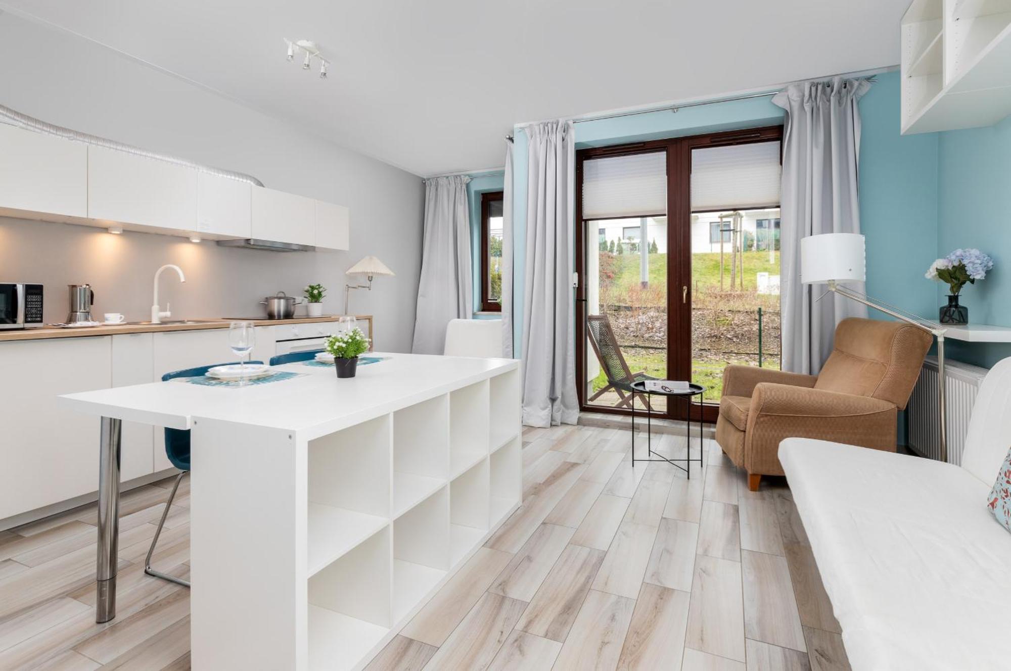 גדנסק Pastel Lawendowe Wzgorze Studio With Balcony And Parking By Noclegi Renters מראה חיצוני תמונה