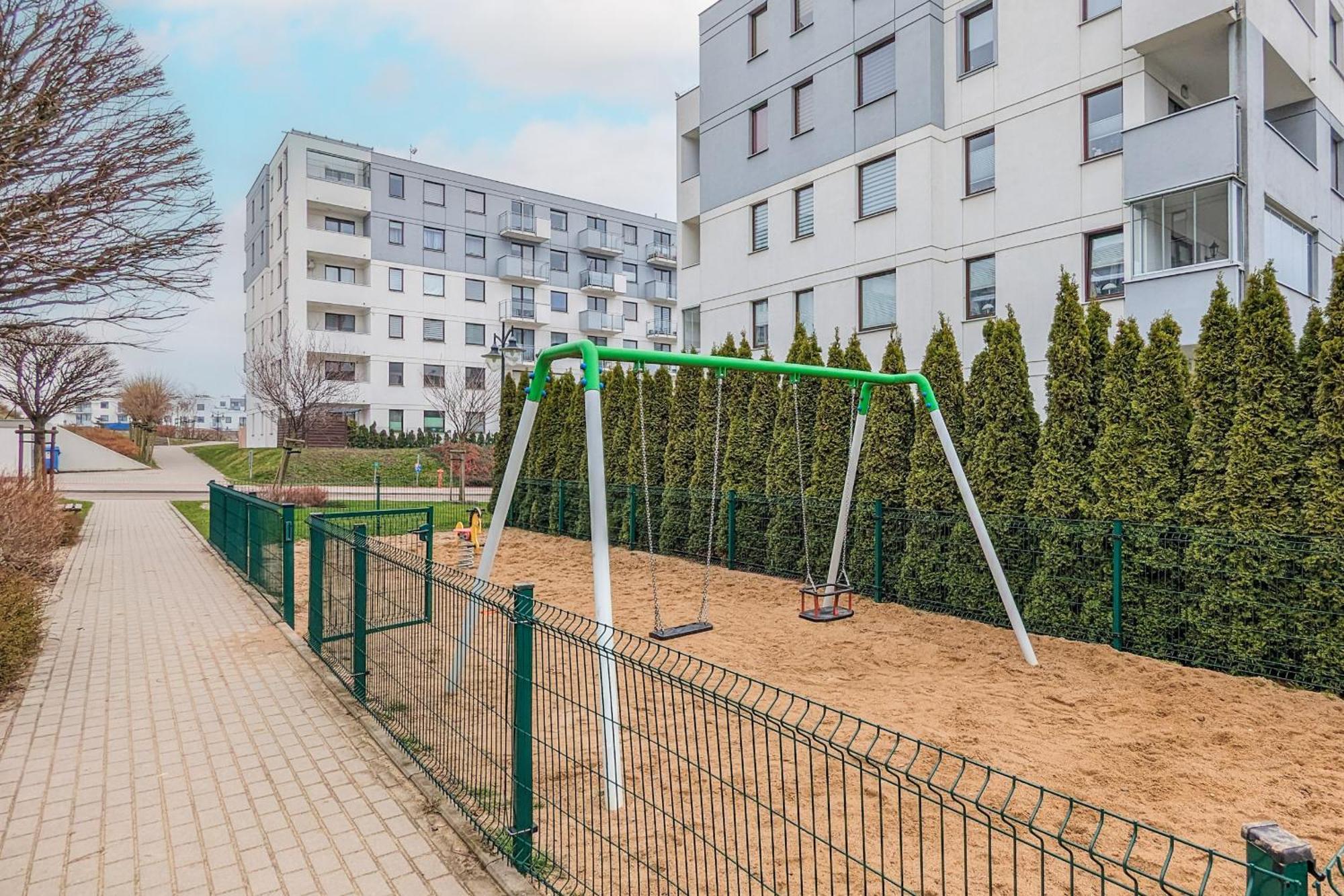גדנסק Pastel Lawendowe Wzgorze Studio With Balcony And Parking By Noclegi Renters מראה חיצוני תמונה